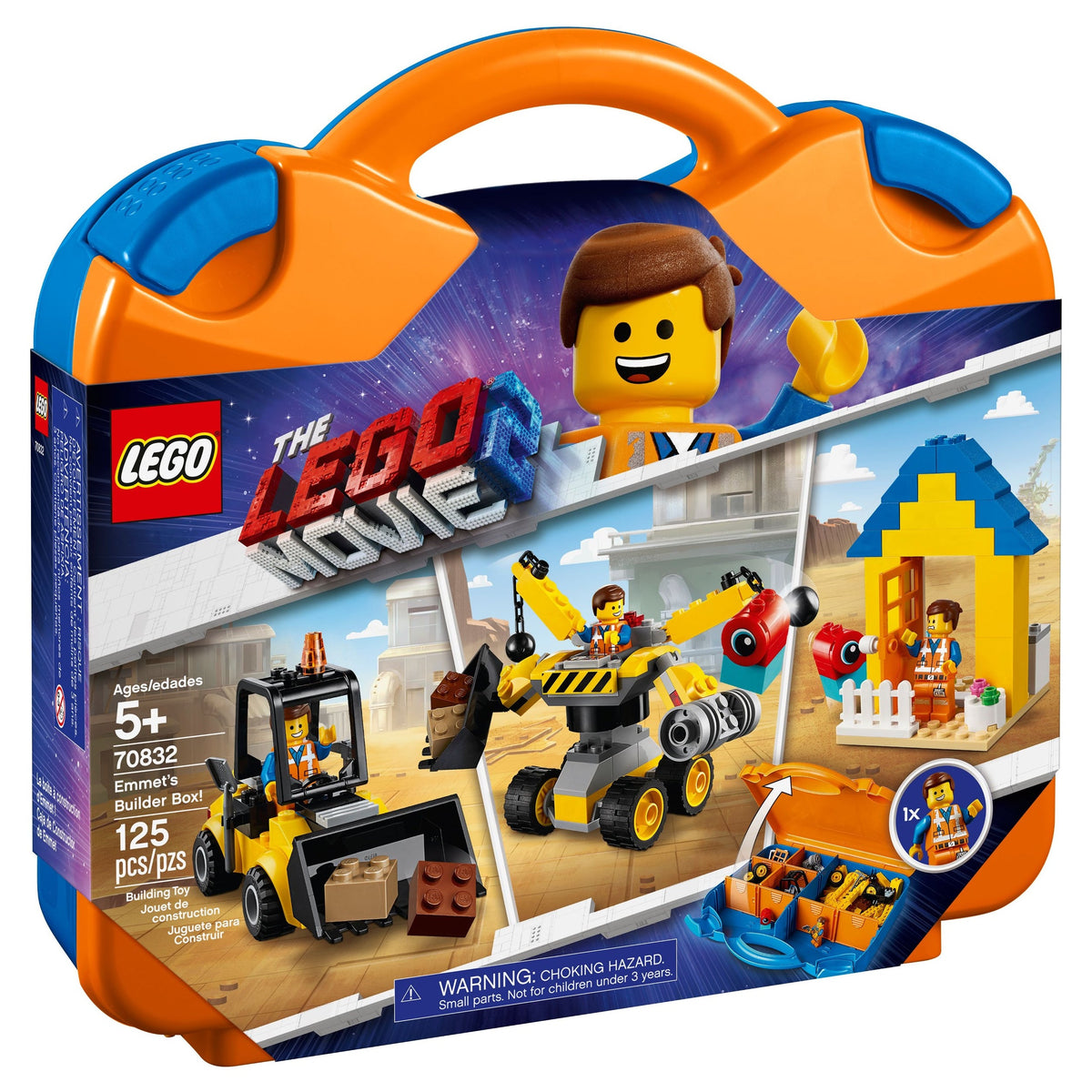 70832 Emmet's Builder Box! (Retired) LEGO The LEGO Movie 2 product image 1, provided for visual reference and product detail