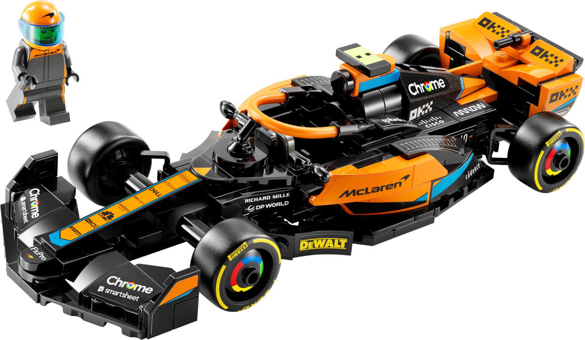 76919 2023 McLaren Formula 1 Car (Retired) LEGO Speed Champions product image 3, provided for visual reference and product