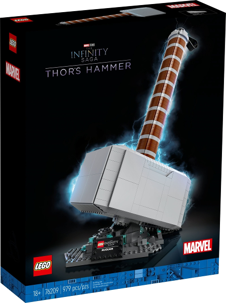 76209 Thor's Hammer (Retired) LEGO Super Heroes product image 1, provided for visual reference and product detail review