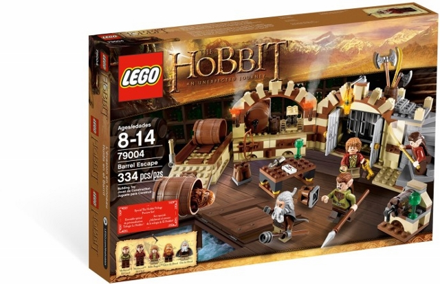 79004 Barrel Escape (Retired) LEGO The Hobbit product image 1, provided for visual reference and product detail review