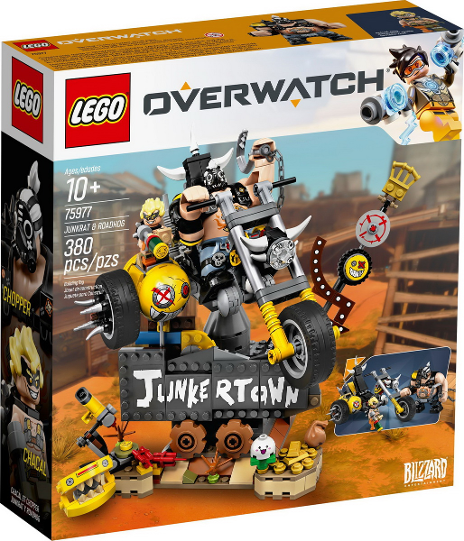 75977 Junkrat & Roadhog (Retired) LEGO Overwatch product image 1, provided for visual reference and product detail review