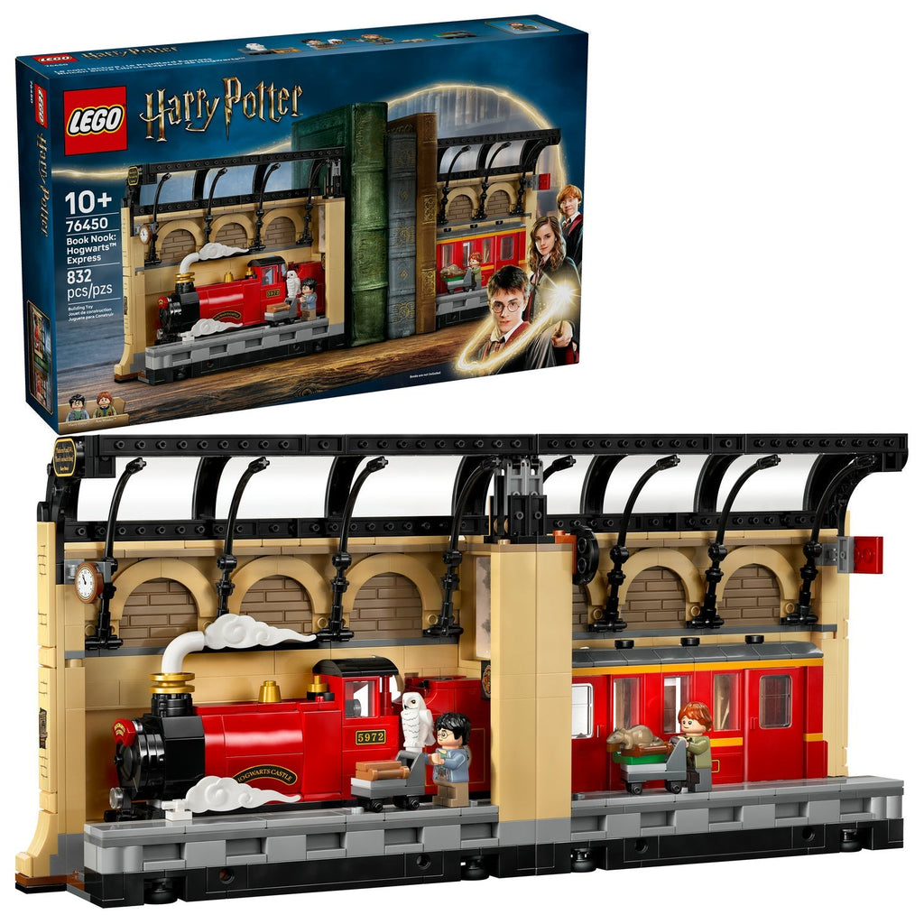 76450 Book Nook: Hogwarts Express (Retired) LEGO Harry Potter product image 2, provided for visual reference and product
