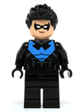 Nightwing - White Eye Holes and Blue Chest Symbol (sh0294) product image 1, provided for visual reference and product detail