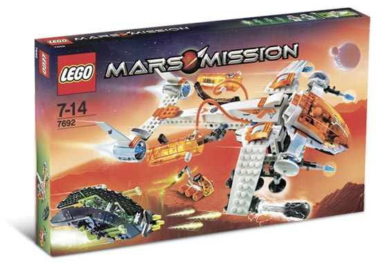 7692 MX-71 Recon Dropship (Retired) LEGO Space product image 1, provided for visual reference and product detail review