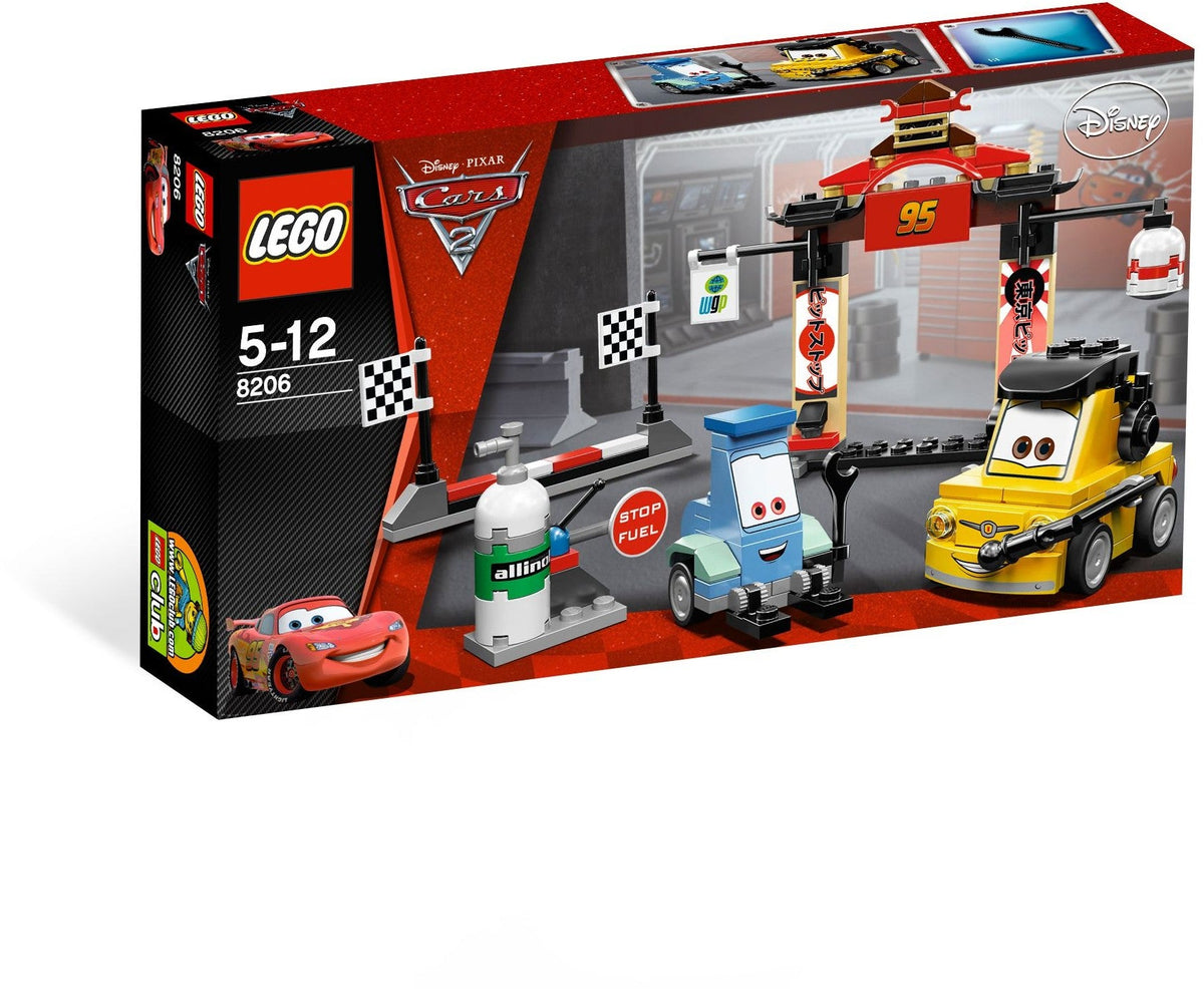 8206 Tokyo Pit Stop (Retired) LEGO Cars product image 1, provided for visual reference and product detail review