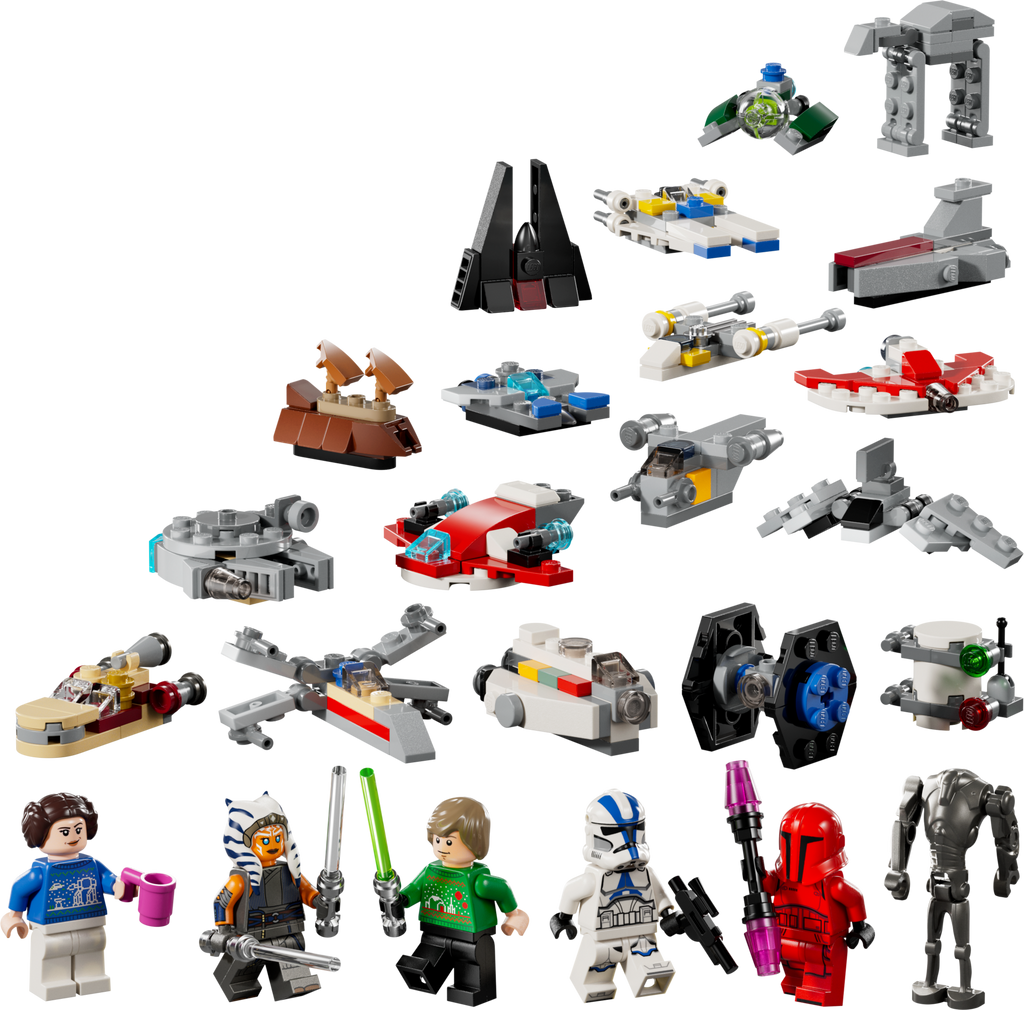 75395 Star Wars Advent Calendar (2024) (Retired) LEGO Star Wars product image 2, provided for visual reference and product
