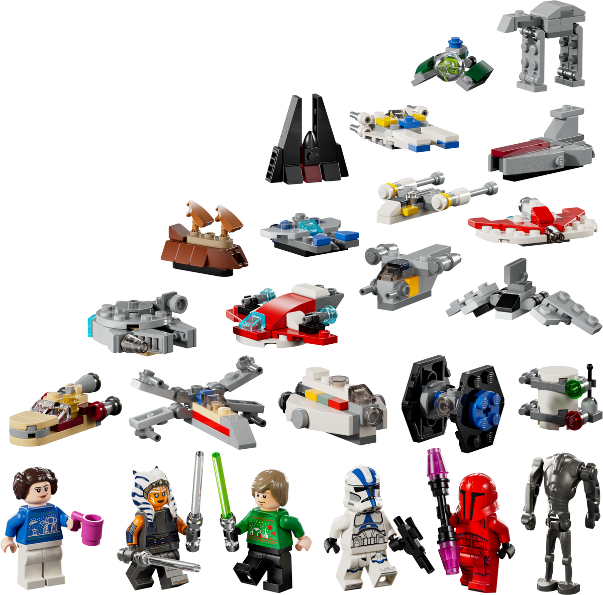 75395 Star Wars Advent Calendar (2024) (Retired) LEGO Star Wars product image 2, provided for visual reference and product