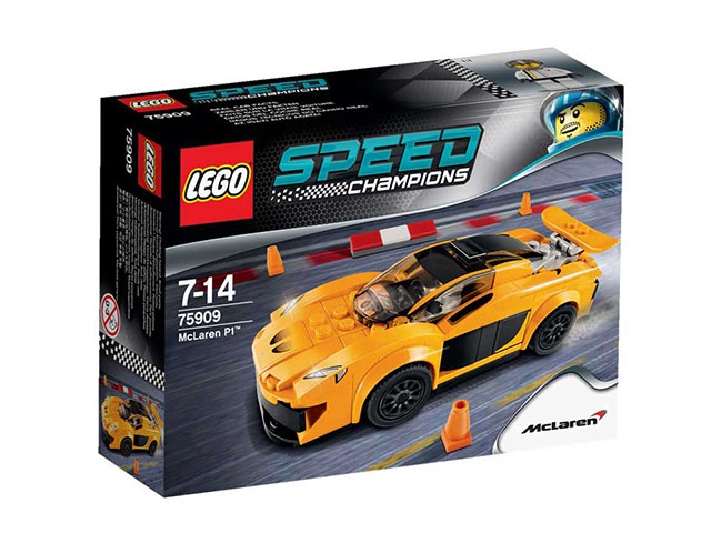 75909 McLaren P1 (Retired) LEGO Speed Champions product image 1, provided for visual reference and product detail review