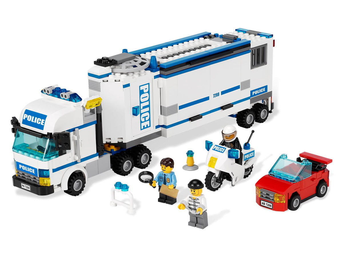 7288 Mobile Police Unit (Retired) LEGO City product image 2, provided for visual reference and product detail review
