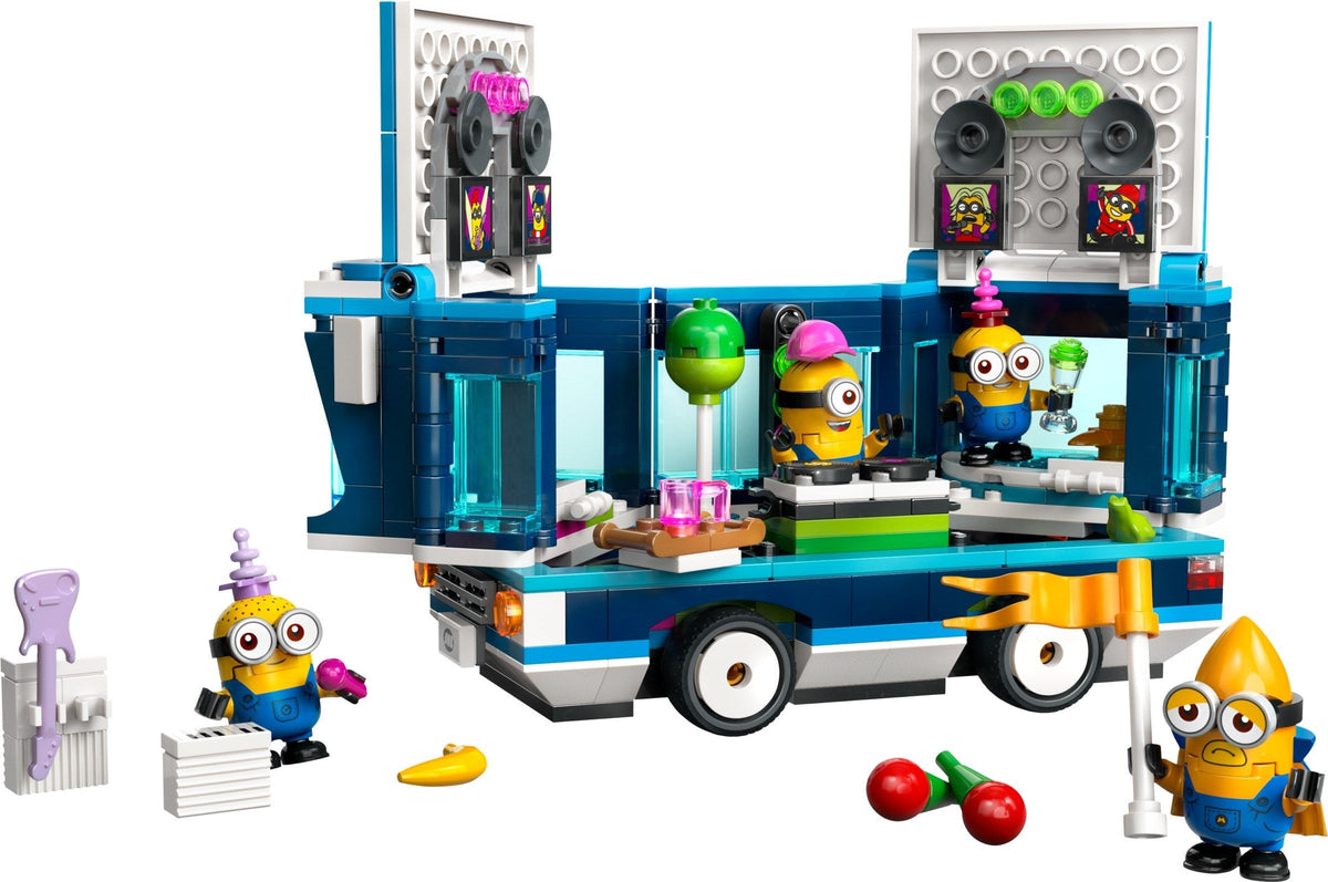 75581 Minions' Music Party Bus (Retired) LEGO Despicable Me product image 3, provided for visual reference and product
