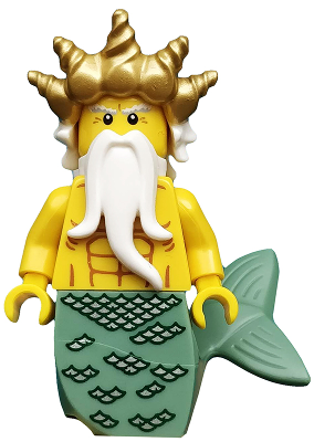 Ocean King (Minifigure Only) (col101) product image 1, provided for visual reference and product detail review