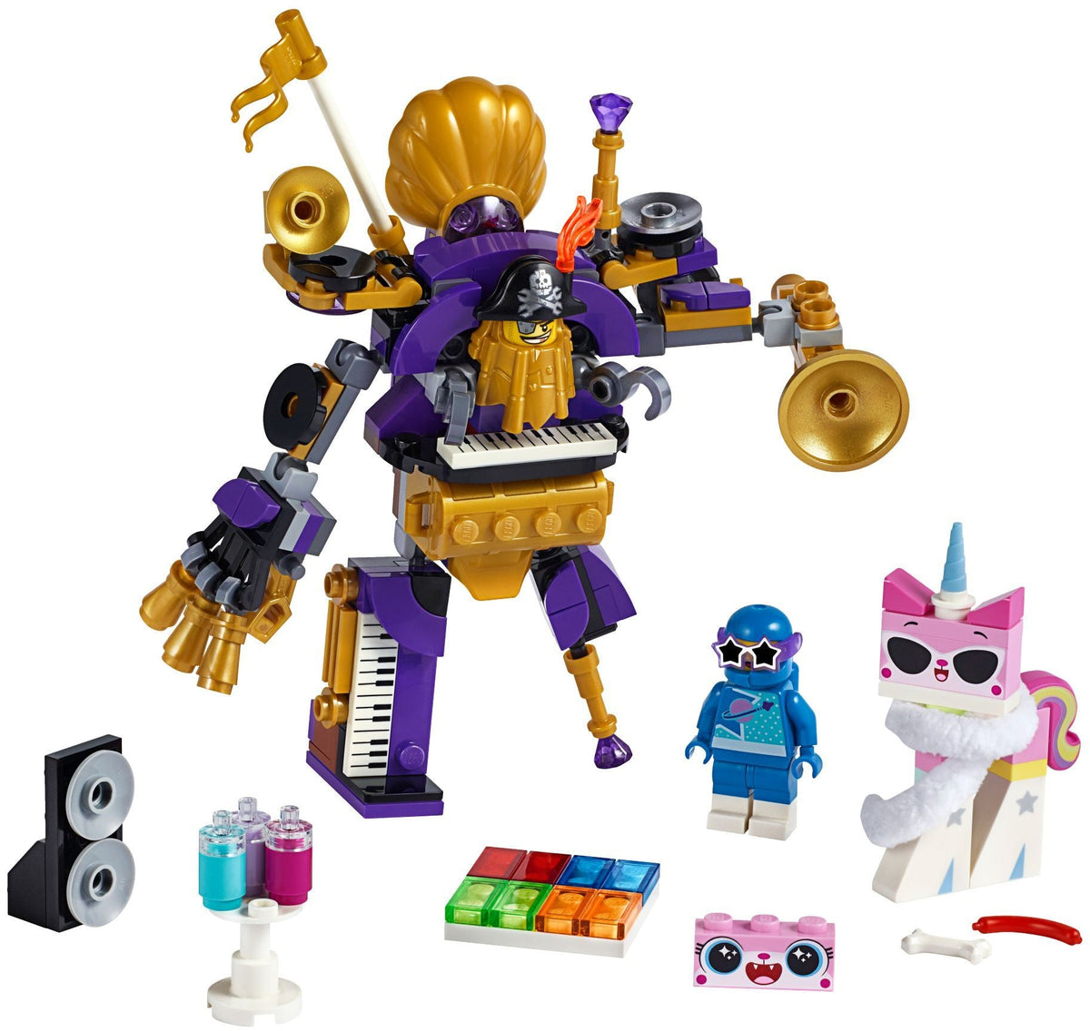 70848 Systar Party Crew (Retired) LEGO The LEGO Movie 2 product image 2, provided for visual reference and product detail