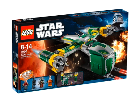 7930 Bounty Hunter Assault Gunship (Retired) LEGO Star Wars product image 1, provided for visual reference and product