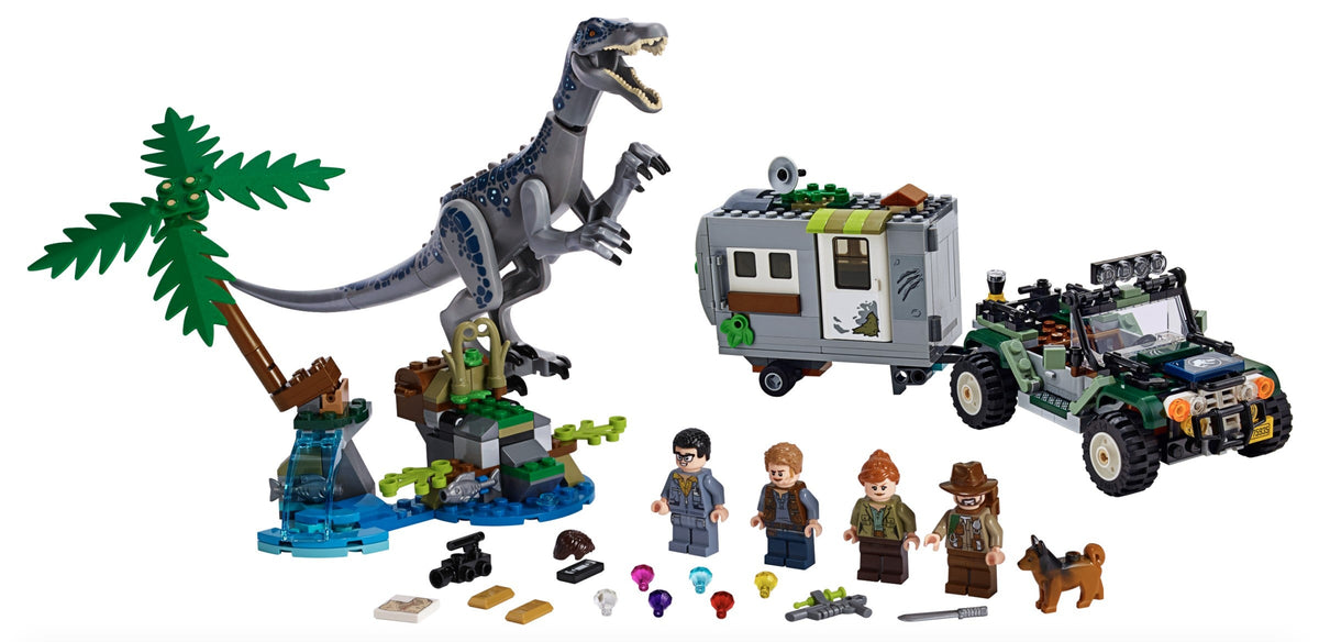 75935 Baryonyx Face-Off: The Treasure Hunt (Retired) LEGO Jurassic World product image 2, provided for visual reference and