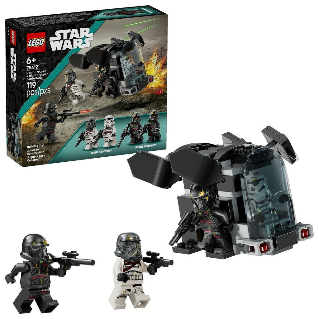 75412 Death Trooper & Night Trooper Battle Pack (Retired) LEGO Star Wars product image 2, provided for visual reference and