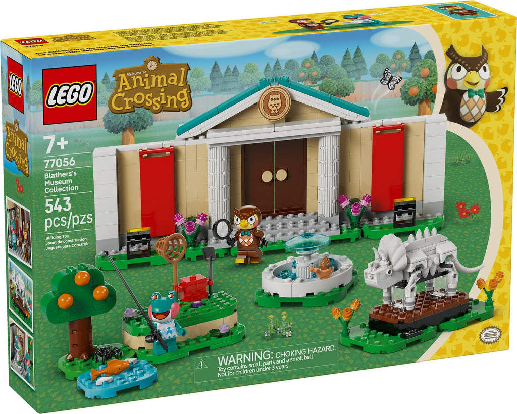 77056 Blathers's Museum Collection (Retired) LEGO Animal Crossing product image 1, provided for visual reference and product