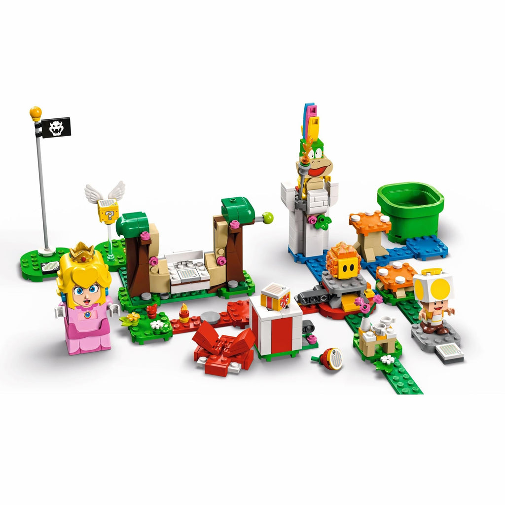 71403 Adventures with Peach - Starter Course (Retired) LEGO Super Mario product image 2, provided for visual reference and