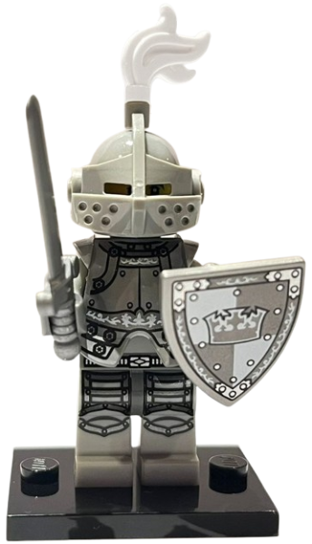 Heroic Knight - Series 9 Collectible Minifigure (col09-4) product image 2, provided for visual reference and product detail