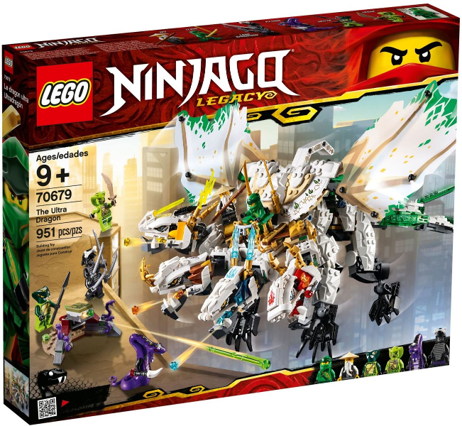 70679 The Ultra Dragon (Retired) LEGO Ninjago product image 1, provided for visual reference and product detail review