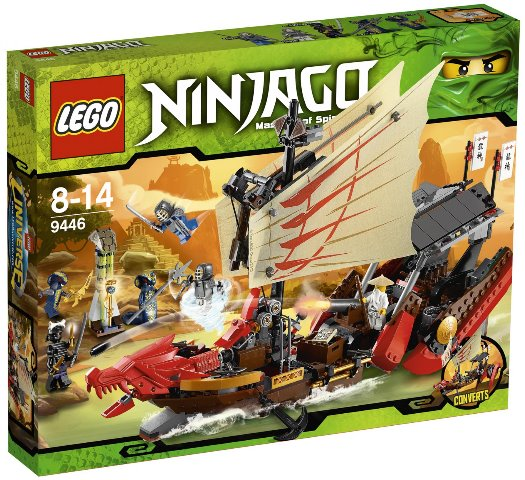 9446 Destiny's Bounty (Retired) LEGO Ninjago product image 1, provided for visual reference and product detail review