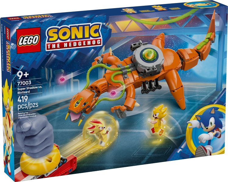 77003 Super Shadow vs. Biolizard (Retired) LEGO Sonic product image 1, provided for visual reference and product detail