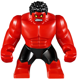 Red Hulk - Giant, Yellow Eyes (sh0370) product image 1, provided for visual reference and product detail review