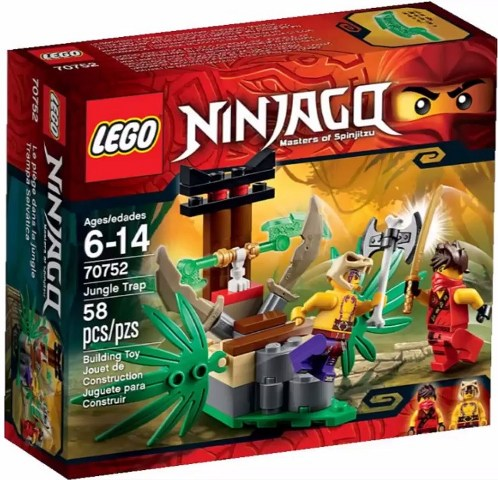 70752 Jungle Trap (Retired) LEGO Ninjago product image 1, provided for visual reference and product detail review