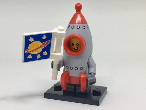 Rocket Boy - Series 17 Collectible Minifigure (col17-13) product image 1, provided for visual reference and product detail