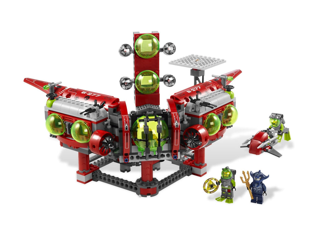 8077 Atlantis Exploration HQ (Retired) LEGO Atlantis product image 2, provided for visual reference and product detail review