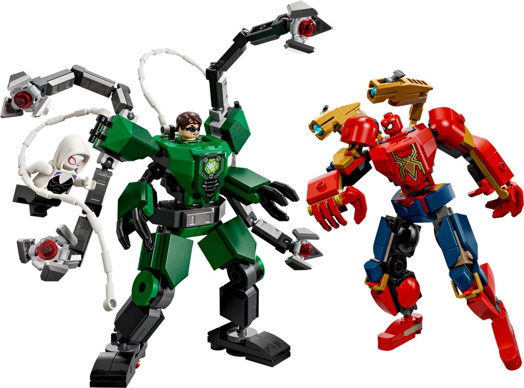 76338 Mech Battle: Spider-Man vs. Doc Ock (Retired) LEGO Super Heroes product image 3, provided for visual reference and
