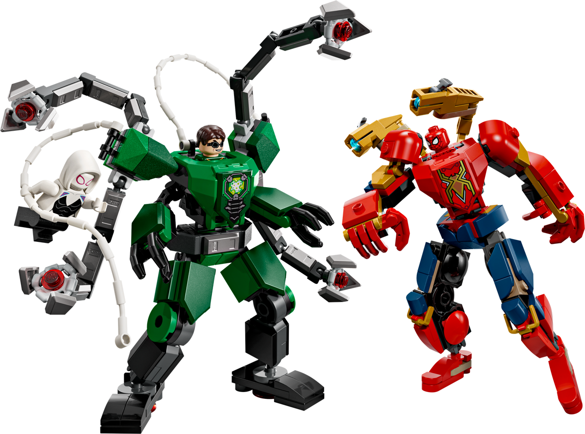 76338 Mech Battle: Spider-Man vs. Doc Ock (Retired) LEGO Super Heroes product image 3, provided for visual reference and