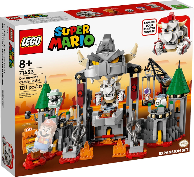 71423 Dry Bowser Castle Battle - Expansion Set (Retired) LEGO Super Mario