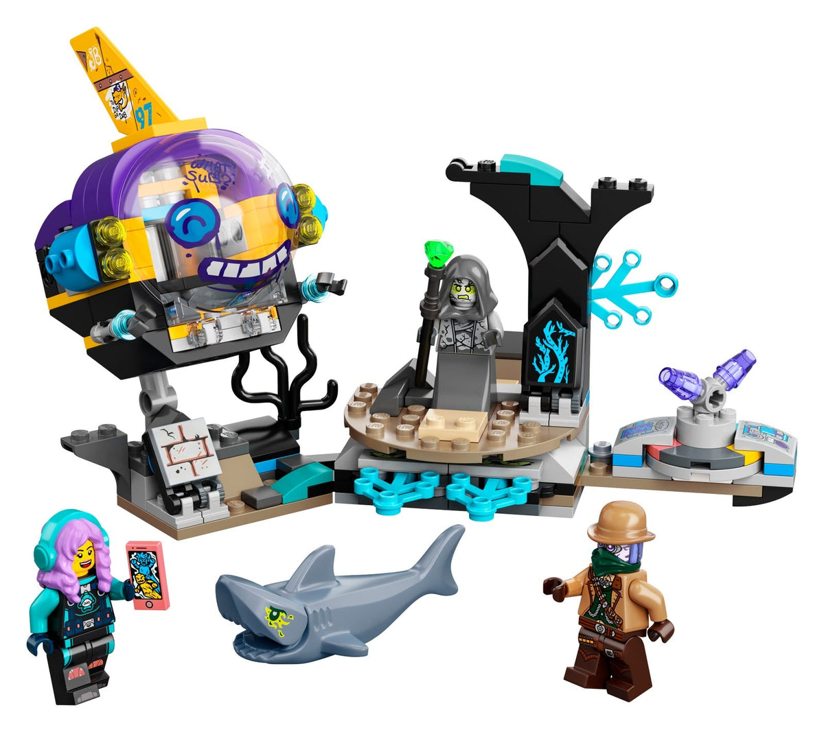 70433 J.B.'s Submarine (Retired) LEGO Hidden Side product image 2, provided for visual reference and product detail review