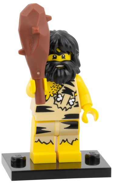 Caveman - Series 1 Collectible Minifigure (col01-3) product image 2, provided for visual reference and product detail review