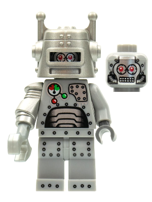 Robot (Minifigure Only) (col007) product image 1, provided for visual reference and product detail review