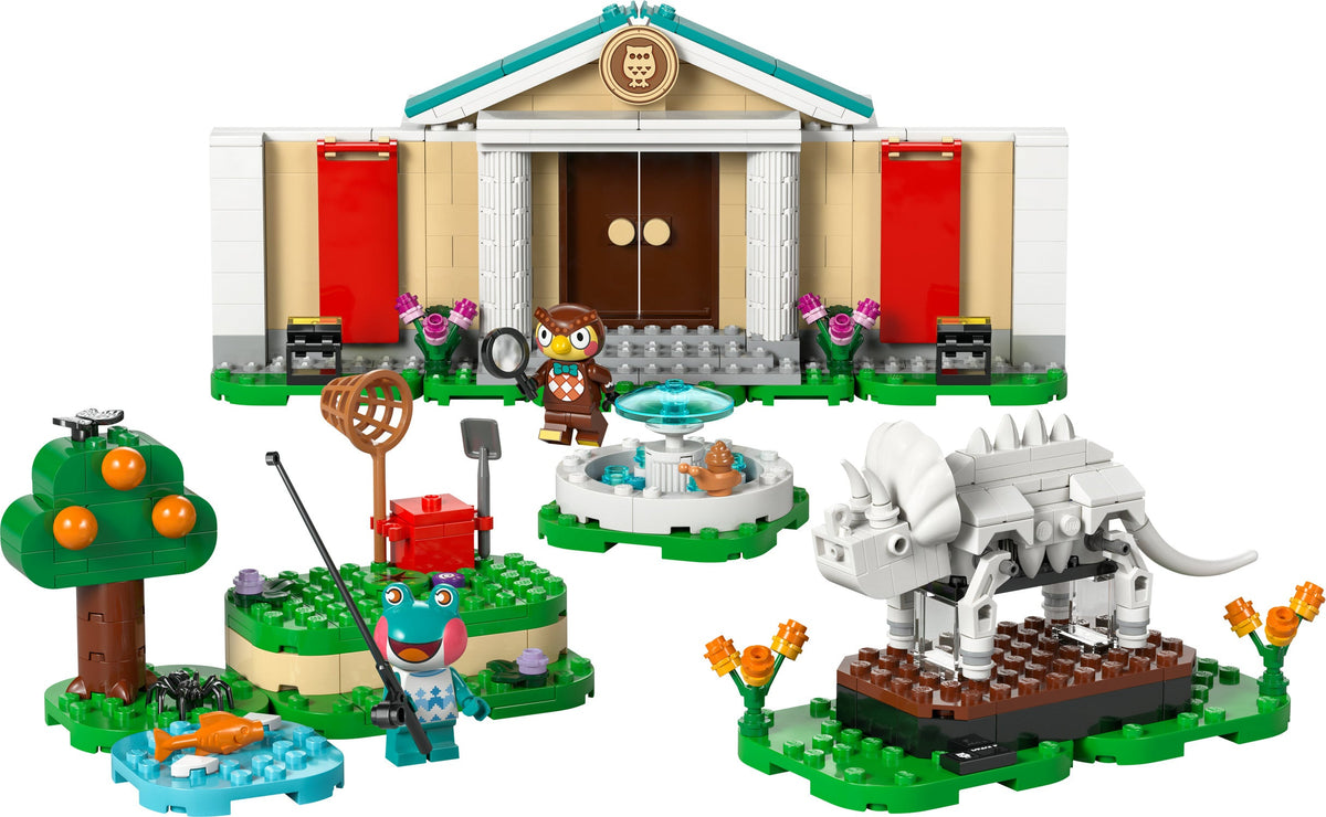 77056 Blathers's Museum Collection (Retired) LEGO Animal Crossing product image 3, provided for visual reference and product