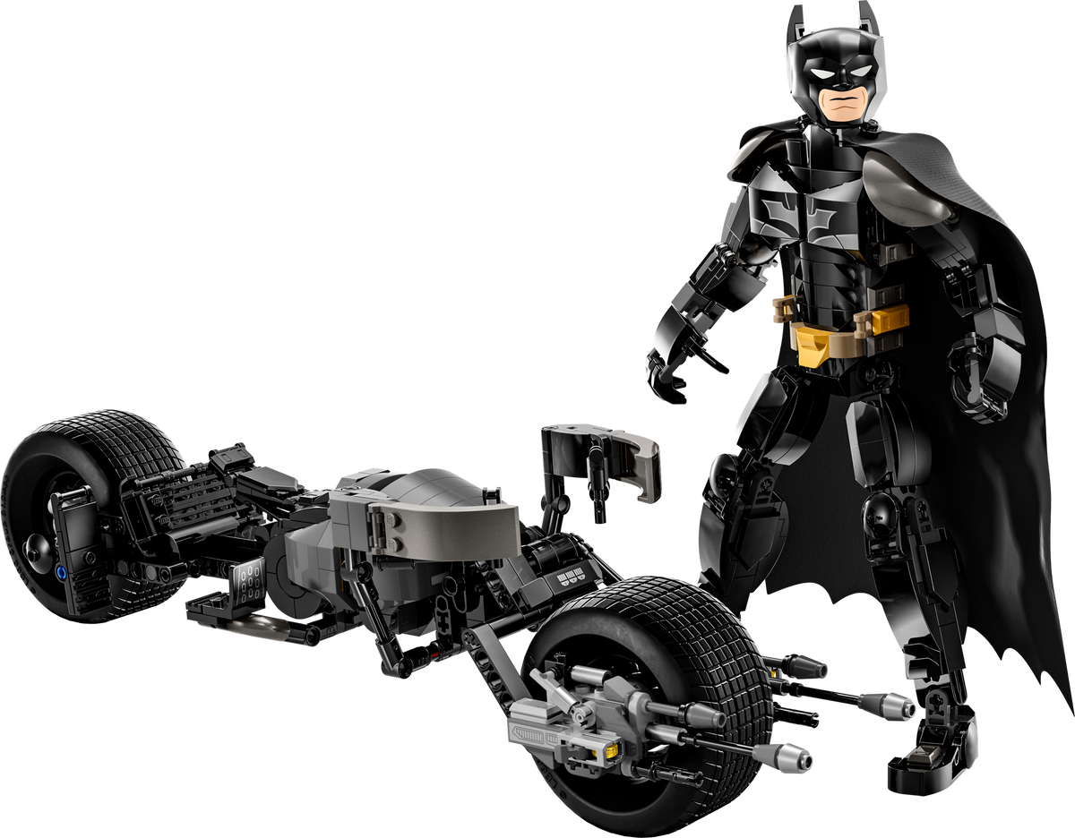 76273 Batman Construction Figure and the Bat-Pod Bike (Retired) LEGO Super Heroes product image 3, provided for visual