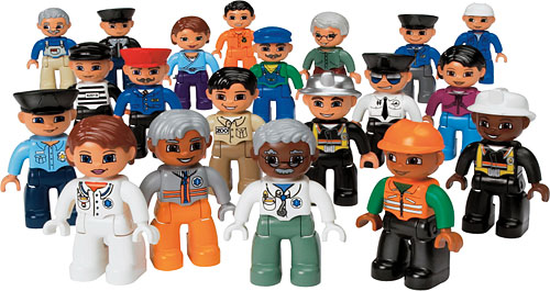9224 Community People Set (Retired) LEGO DUPLO product image 1, provided for visual reference and product detail review
