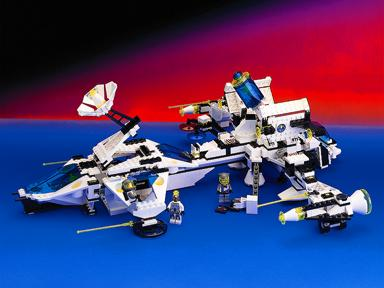 6982 Explorien Starship (Retired) LEGO Space product image 2, provided for visual reference and product detail review