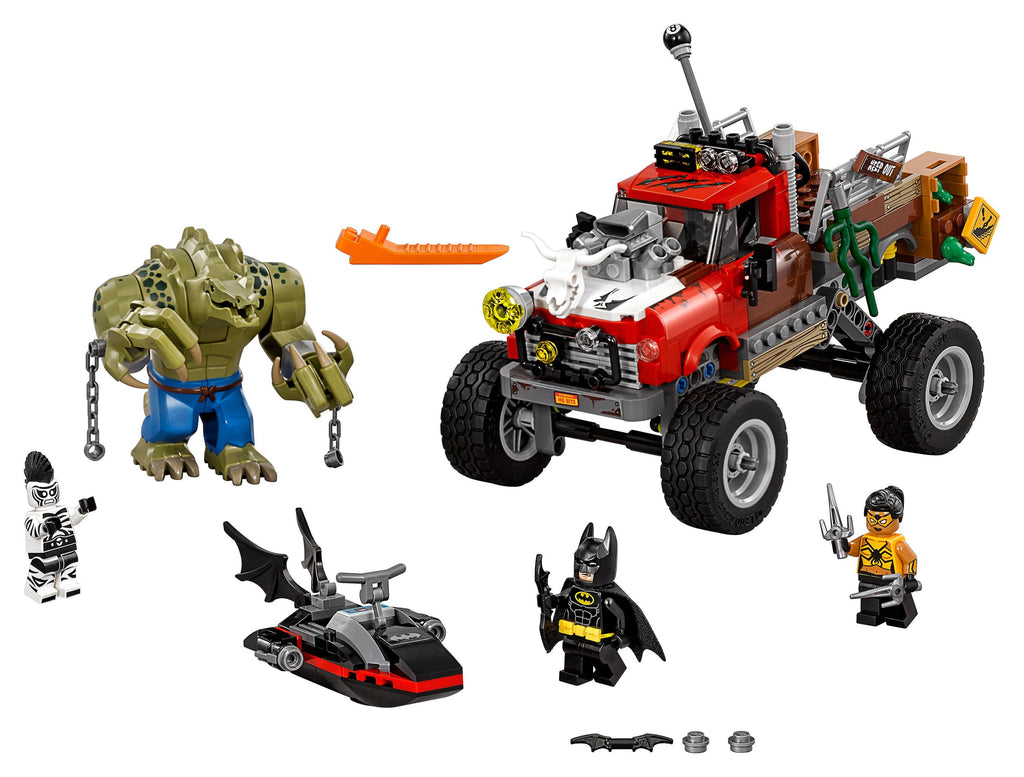 70907 Killer Croc Tail-Gator (Retired) LEGO The LEGO Batman Movie product image 2, provided for visual reference and product