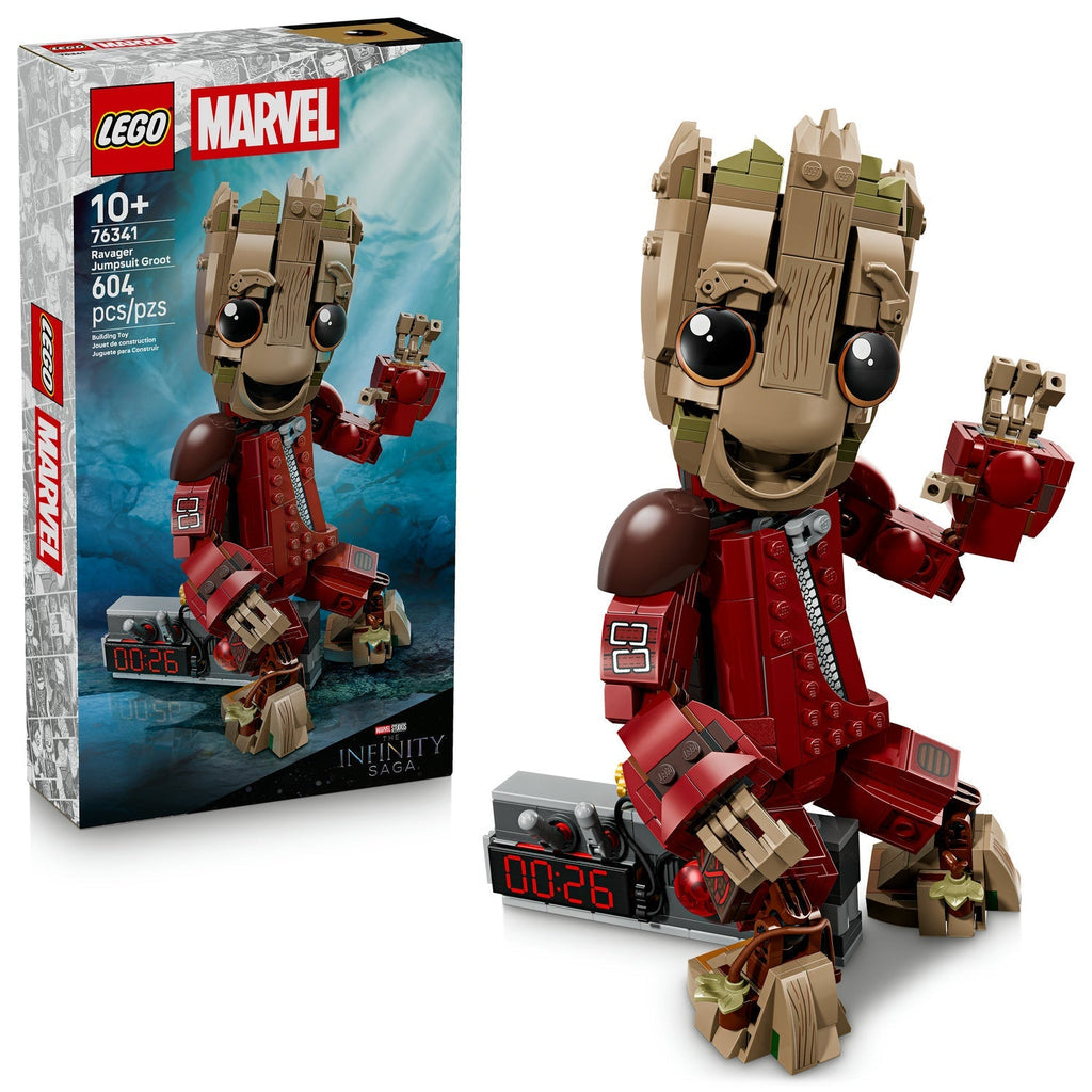 76341 Ravager Jumpsuit Groot (Retired) LEGO Super Heroes product image 2, provided for visual reference and product detail