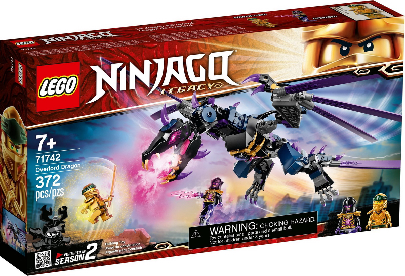 71742 Overlord Dragon (Retired) LEGO Ninjago product image 1, provided for visual reference and product detail review