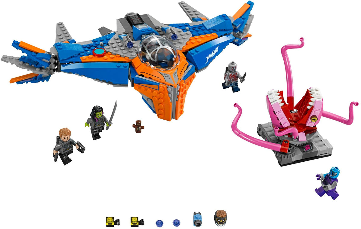 76081 The Milano vs. The Abilisk (Retired) LEGO Super Heroes product image 2, provided for visual reference and product