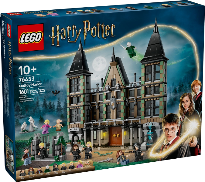 76453 Malfoy Manor (Retired) LEGO Harry Potter product image 1, provided for visual reference and product detail review