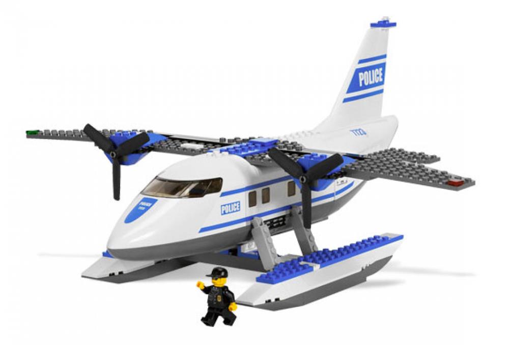 7723 Police Pontoon Plane (Retired) LEGO City product image 2, provided for visual reference and product detail review