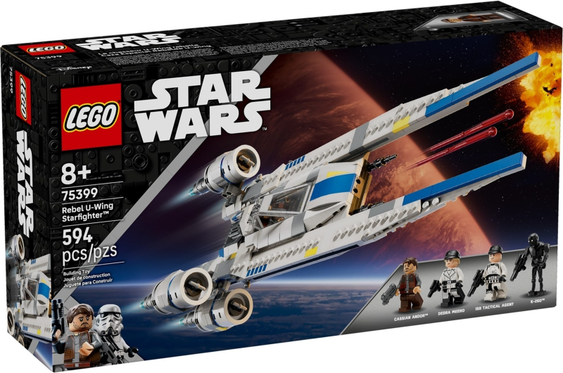 75399 Rebel U-Wing Starfighter (Retired) LEGO Star Wars product image 1, provided for visual reference and product detail