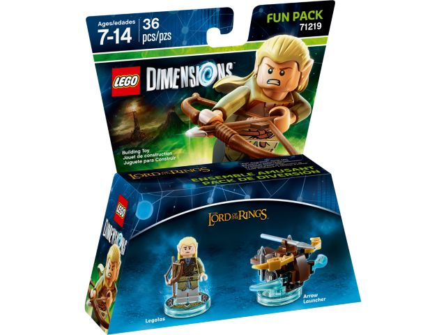 71219 Legolas Fun Pack (Retired) LEGO Dimensions product image 1, provided for visual reference and product detail review