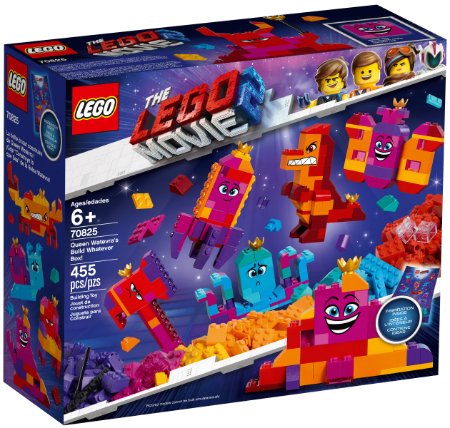 70825 Queen Watevra's Build Whatever Box! (Retired) LEGO The LEGO Movie 2 product image 1, provided for visual reference and