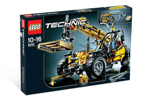 8295 Telescopic Handler (Retired) LEGO TECHNIC product image 1, provided for visual reference and product detail review