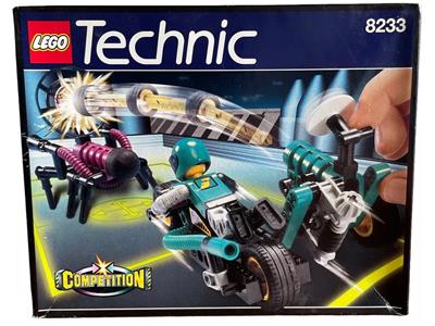 8233 Blue Thunder vs. The Stinger (Retired) LEGO TECHNIC product image 1, provided for visual reference and product detail